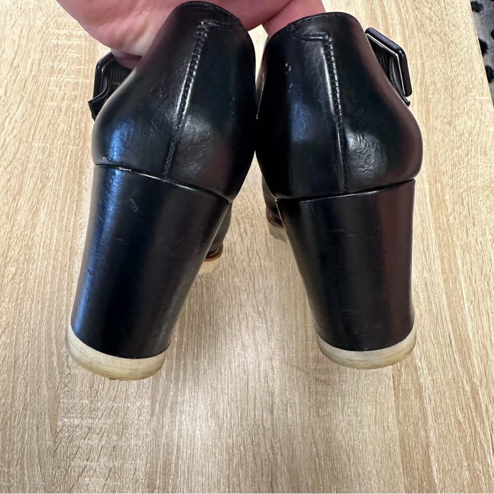 Robert Clergerie Black Wedges - Picture 6 of 11